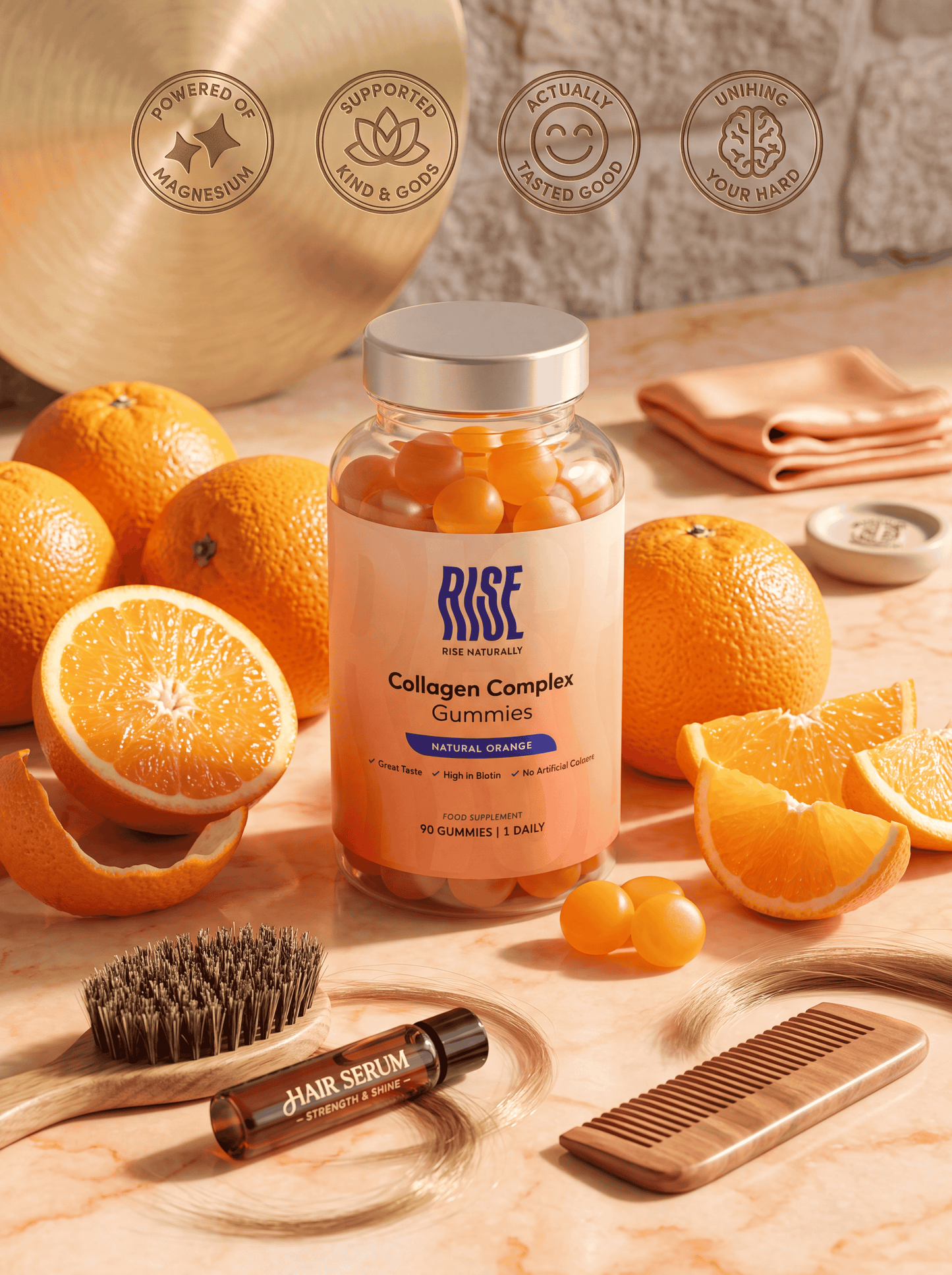 Collagen Complex - 90 Orange Flavour Gummies