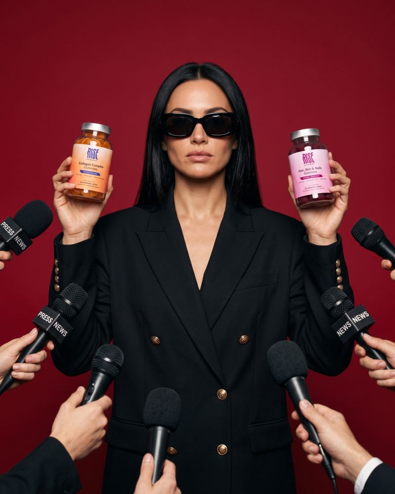 RISE gummies campaign photo 1
