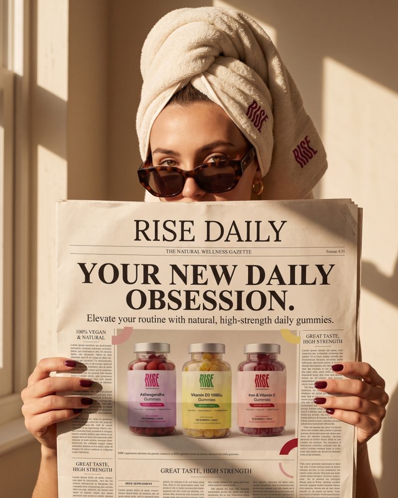 RISE gummies campaign photo 4