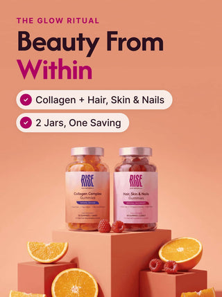 The Glow Ritual (Collagen Complex + Hair, Skin & Nails) - 30 Days · £1.10 A Day