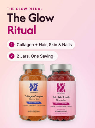 The Glow Ritual (Collagen Complex + Hair, Skin & Nails) - 30 Days · £1.10 A Day