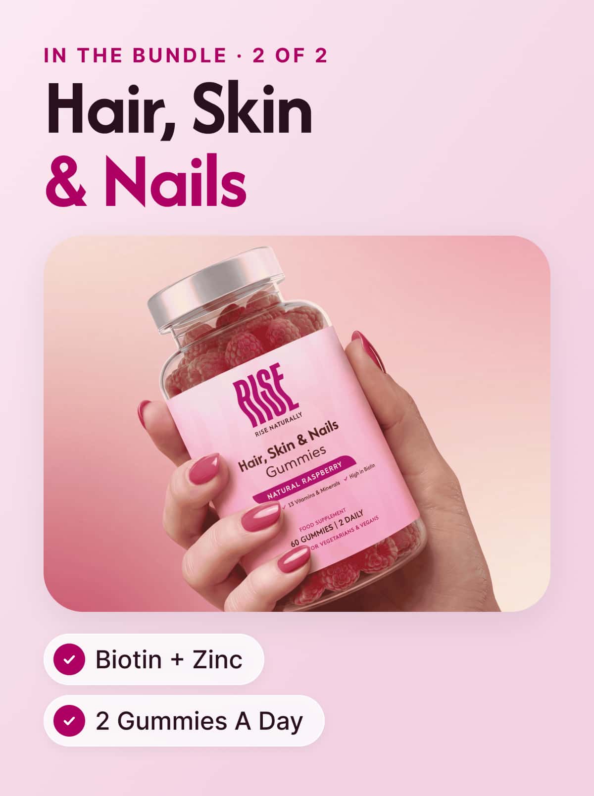 The Glow Ritual (Collagen Complex + Hair, Skin & Nails) - 30 Days · £1.10 A Day