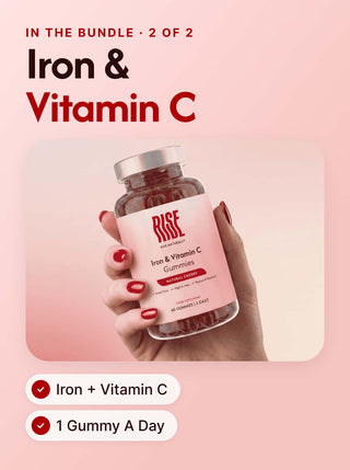 The Energy Ritual (Vitamin D3 + Iron & Vitamin C) - 60 Days · 48p A Day