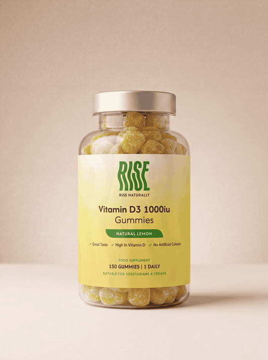 Vitamin D3 1000iu - 150 Lemon Flavour Gummies