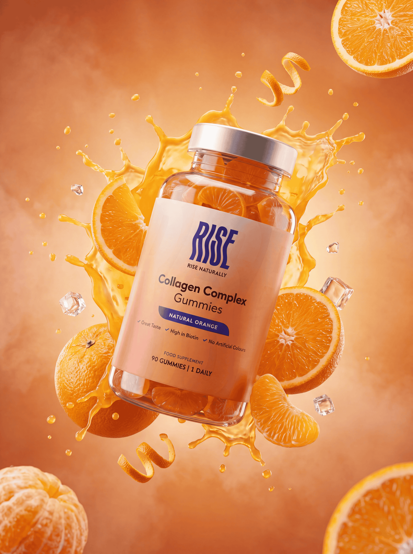 Collagen Complex - 90 Orange Flavour Gummies