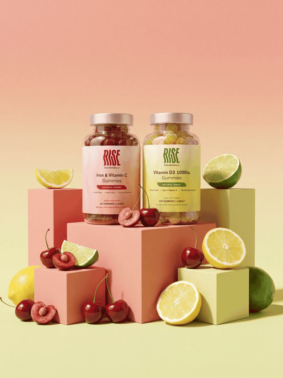 The Energy Ritual (Vitamin D3 + Iron & Vitamin C) - 60 Days · 48p A Day